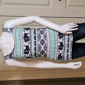 Rue21 'butter soft' Elephant Tank Top (L)